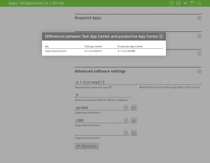 App Center Provider Portal. Beispiel: UCS@school
