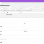 Screenshot Univention Configuration Registry in UCS 4.2