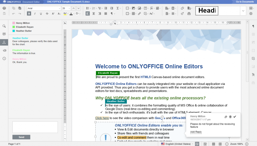 document editing service onlyoffice